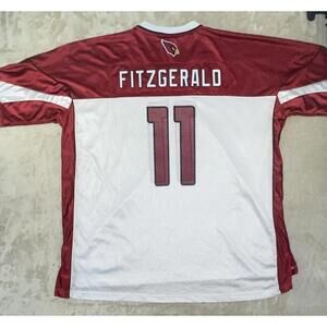 Vintage Larry Fitzgerald Football Jersey Mens 4XL Arizona Cardinals NFL SLD